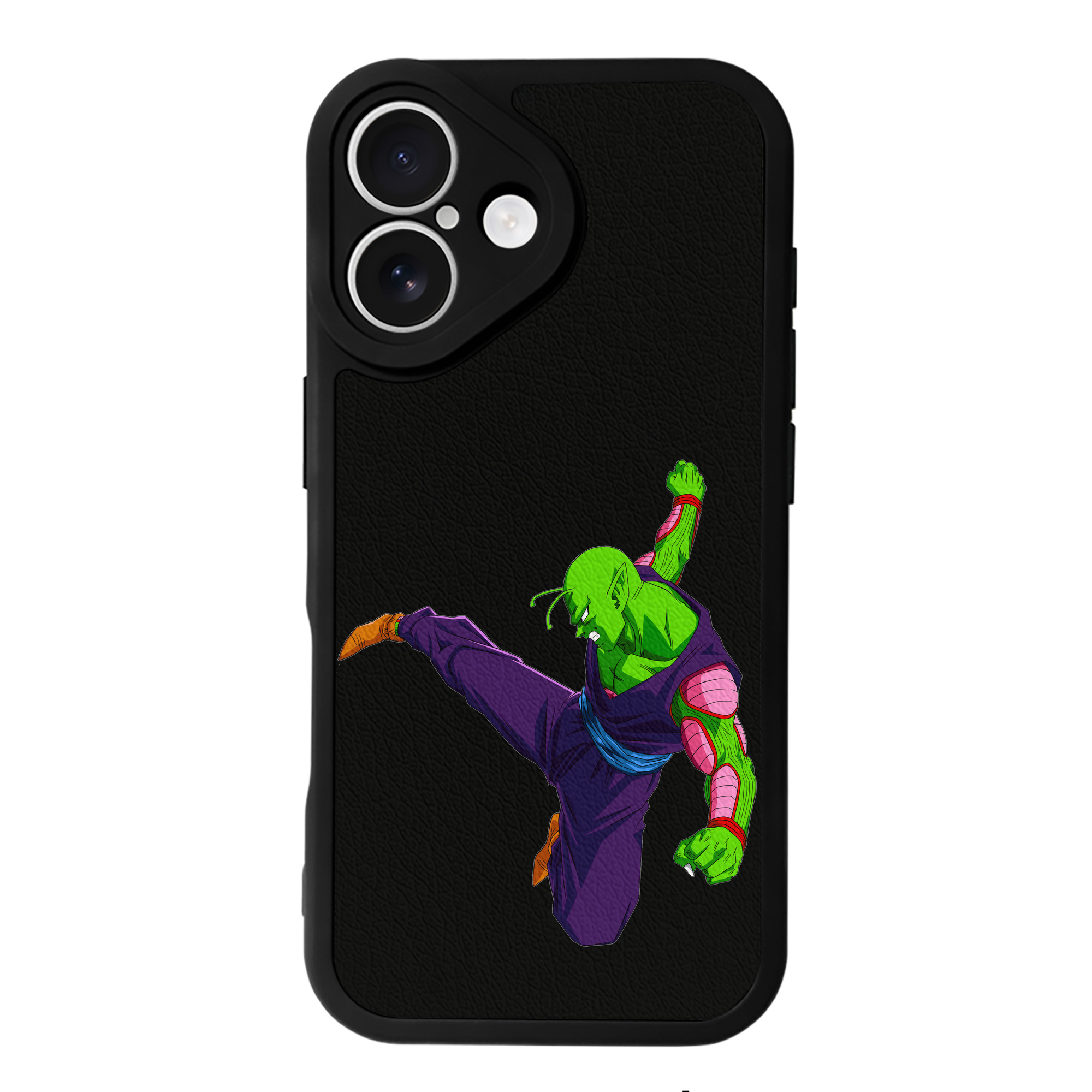（画像用） ドラゴンボール ピッコロ DRAGON BALL Piccolo 【iPhone 16シリーズ対応】シリコンスマホケース（レザー調） 材質：シリコン